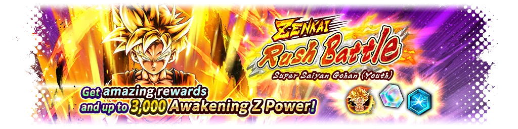 ZENKAI Rush戰鬥 - 超級賽亞人 孫悟飯：少年期 -